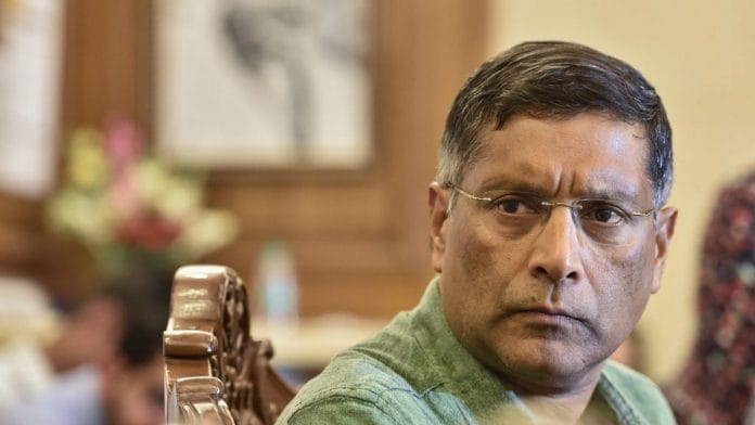File image of former chief economic adviser Arvind Subramanian | Photo: PTI