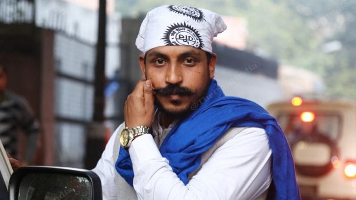 Bhim Army chief Chandrashekhar Azad | Manisha Mondal | ThePrint