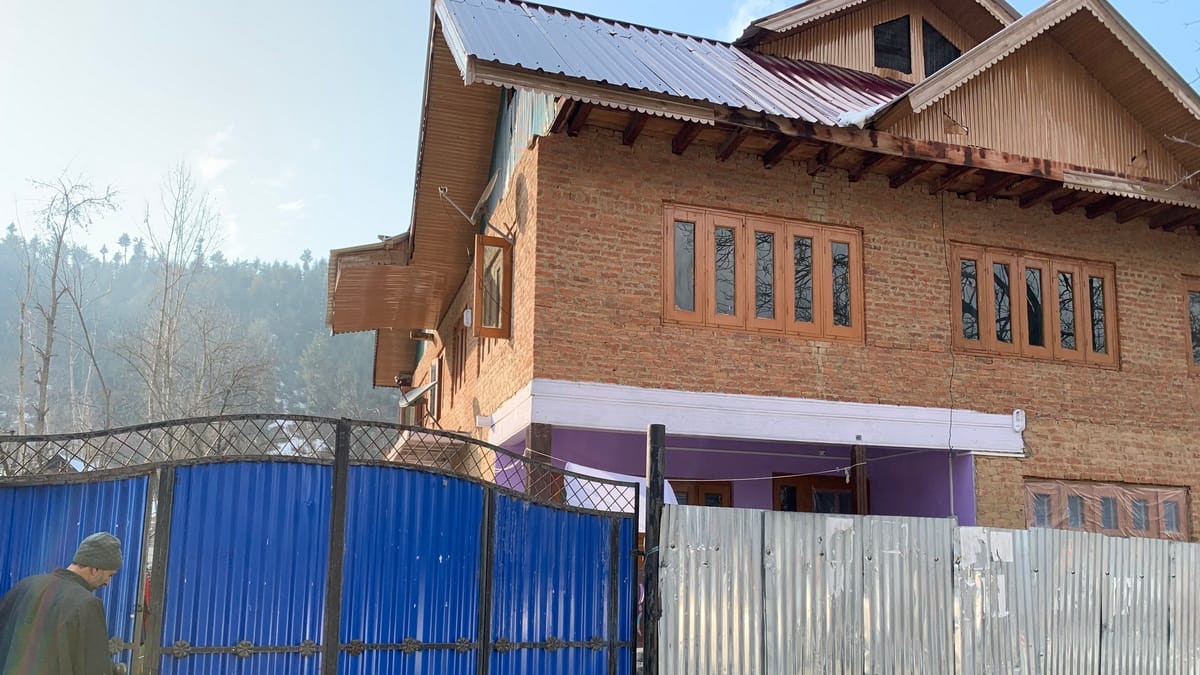 Manan Wani's home in south Lolab | Photo: Amrita Nayak Dutta | ThePrint