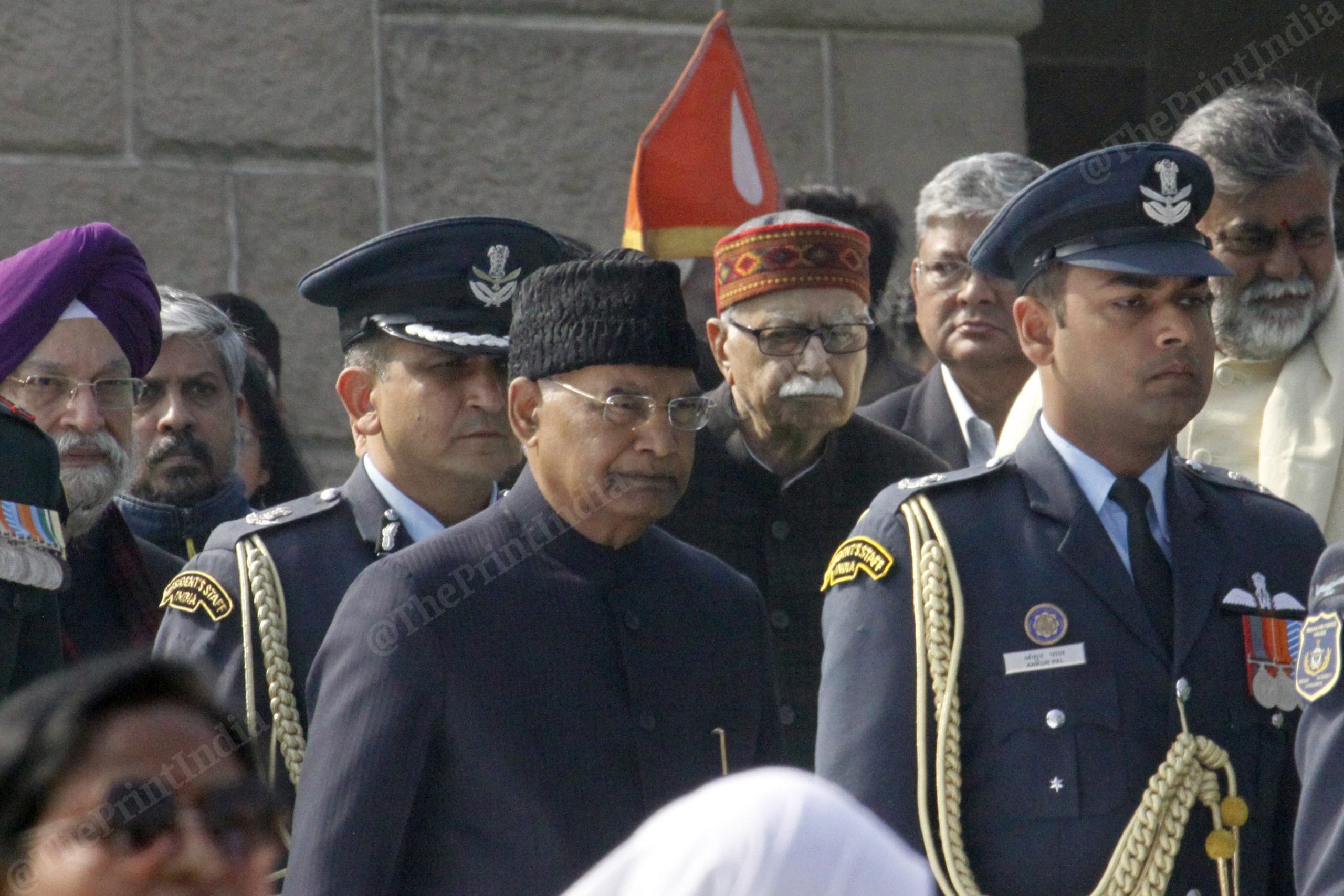 President Ram Nath Kovind pays tribute to Mahatma Gandhi | Photo: Praveen Jain | ThePrint