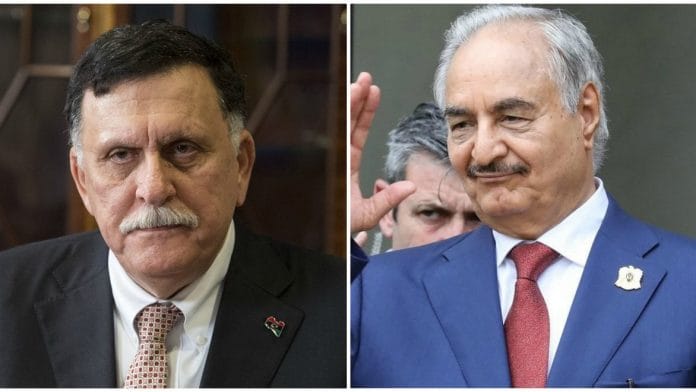 Sarraj and Haftar