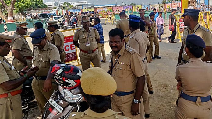 Tamil Nadu Police | Representational image | ANI Photo