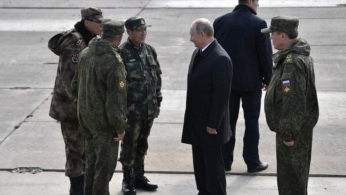 Vostok 2018 military manoeuvres