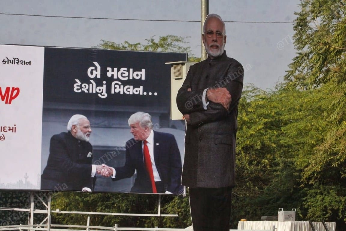 Prime Minister Narendra Modi will accompany Trump to the Sabarmati Ashram, which was home to Mahatma Gandhi from 1917-1930 during India's freedom struggle | Photo: Praveen Jain | ThePrint