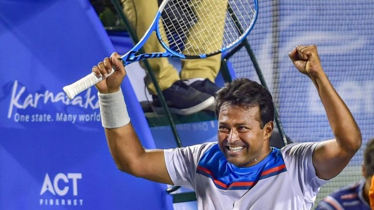 Travelling with Leander Paes — the locker room mood, glamour and music, but routine is king