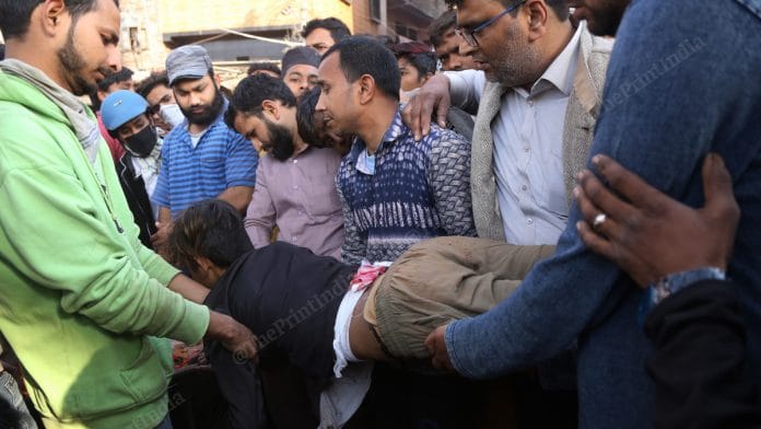 The 14-year-old who was shot at Gokulpuri Tuesday | Photo: Manisha Mondal | ThePrint