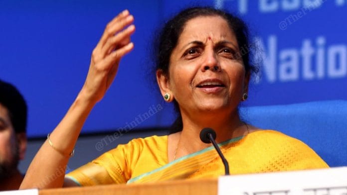 FM Nirmala Sitharaman