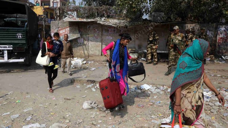 ‘Never felt unsafe, now I’m scared’ — Northeast Delhi residents pack bags for safer places