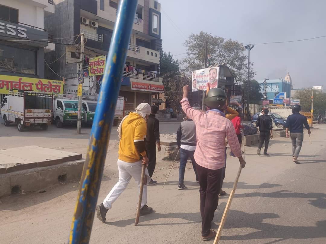 A mob on the rampage in Maujpur | Fatima Khan | ThePrint