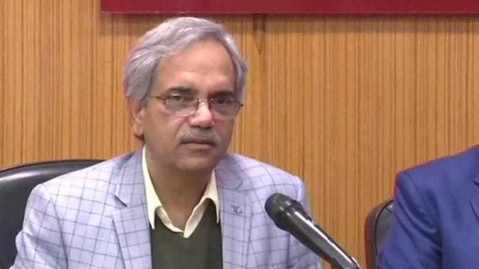 Delhi Chief Electoral Officer Ranbir Singh