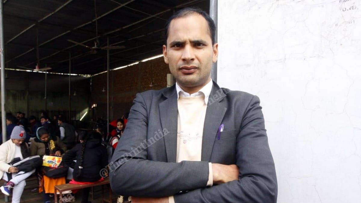 Shamshad has spent over three years at UPSC coaching centres trying to pass the exam. | Photo: Praveen Jain | ThePrint 