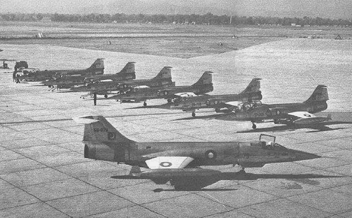 Supersonic PAF F-104 Starfighters were the combat equivalent of IAF MiG-21s in the 1965/1971 war. | Photo: By special arrangement