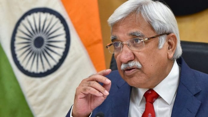 Chief Election Commissioner Sunil Arora