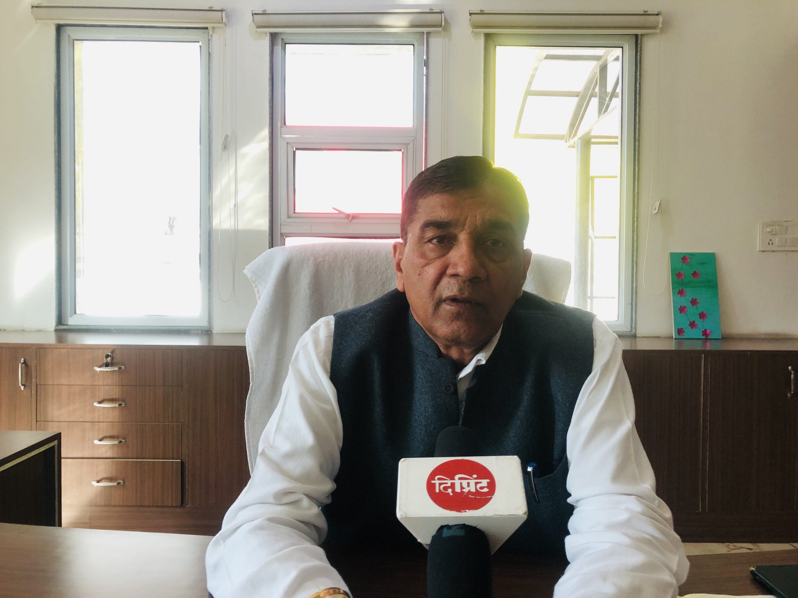 Rao Bahadur Singh launched the Yaduvanshi Shiksha Niketan in 1995 | Photo: Jyoti Yadav | ThePrint