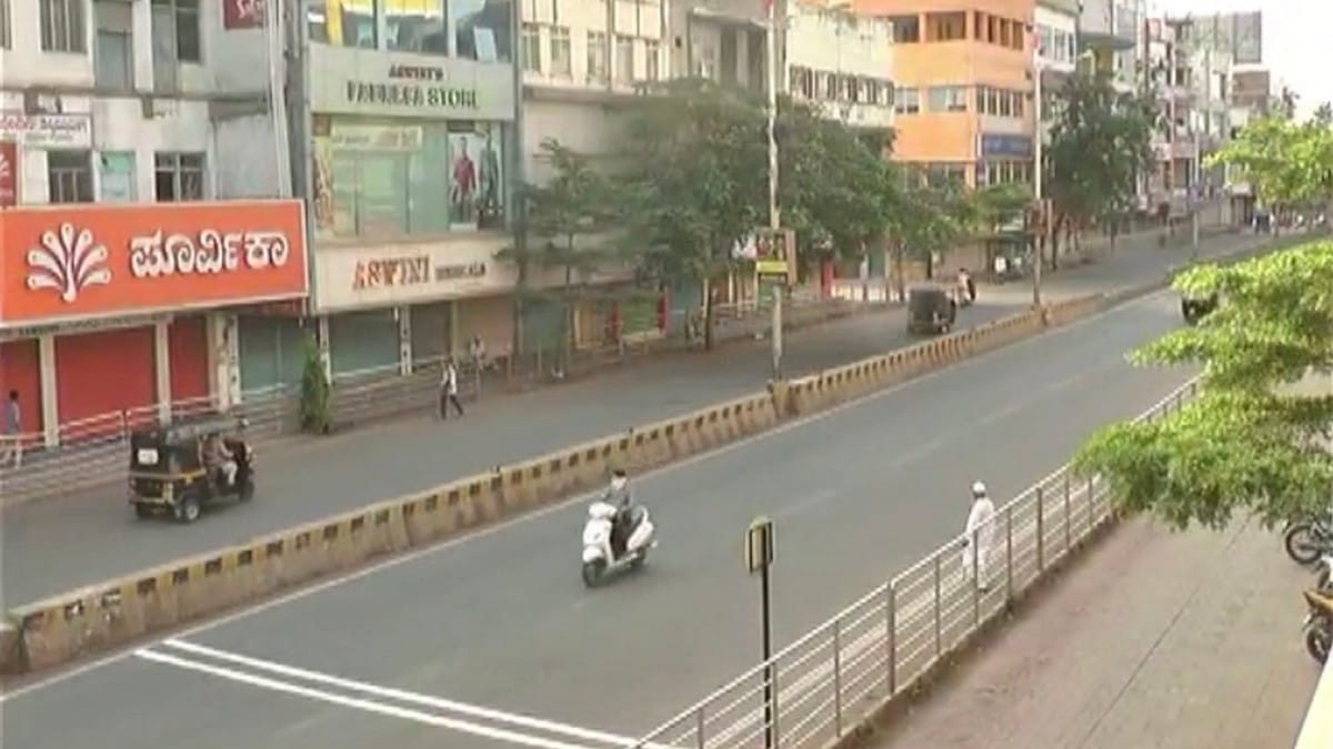 The roads of Kalaburagi wear a deserted look after a resident died of coronavirus, the first such death in India | Photo: By special arrangement