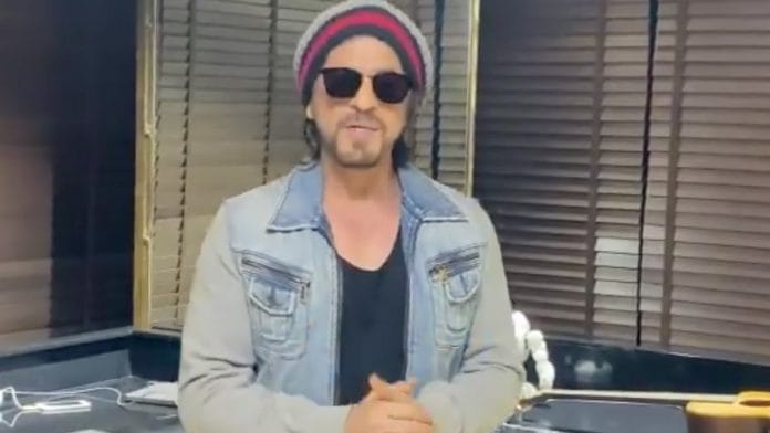 A screen grab of Shah Rukh Khan's PSA video on coronavirus | Twitter @iamsrk