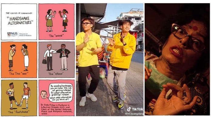 Social media responses to the coronavirus emergency | Image: ThePrint Team