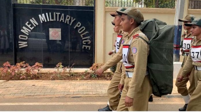 Women recruits at the Corps of Military Police Centre and School in Bengaluru