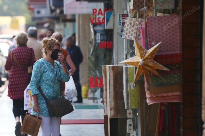 Representational image of a market in New Delhi