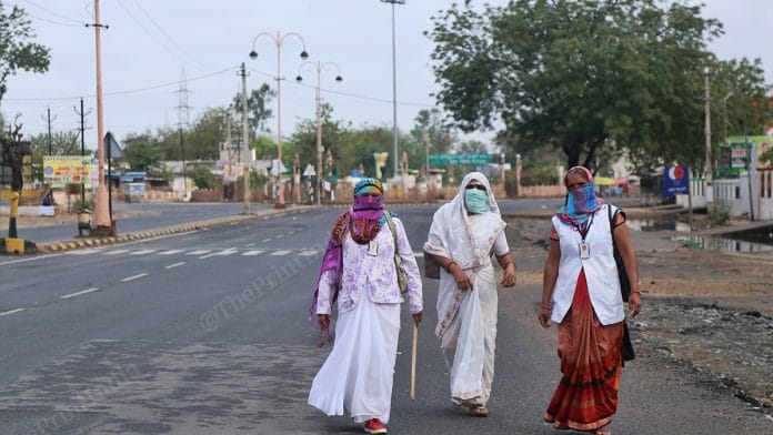 Health workers in Bhilwara | Photo - Manisha Mondal | ThePrint