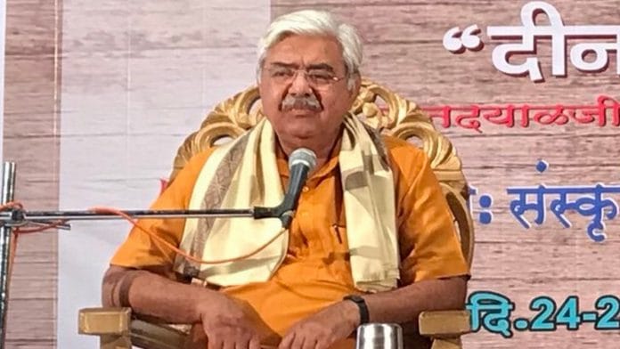 Alok Kumar, international working president of the Vishva Hindu Parishad | Photo: @AlokKumarLIVE | Twitter