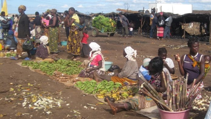 A banana market in Africa (Representational Image) | Wiki Commons