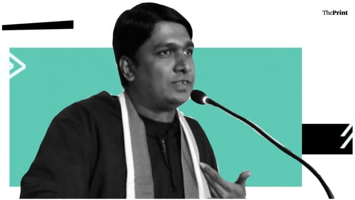 Vinay Dubey was arrested Wednesday | ThePrint