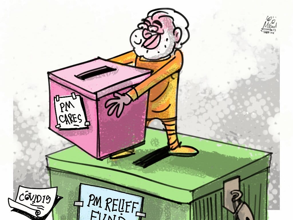 cartoon by Mika Aziz | Twitter