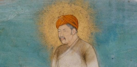 Painting of Akbar, 1630 | Met Museum | Wikimedia Commons