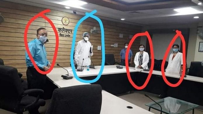 The image tweeted by Dr Pankaj Meena Khoker | @dr_pankajmeena | Twitter