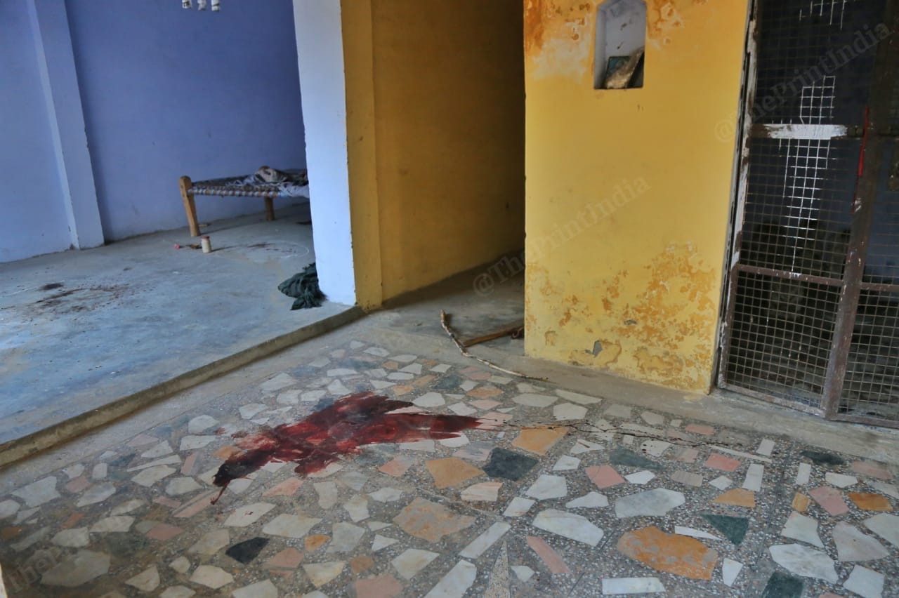 The crime scene at the Shiva temple in Pagona | Photo: Manisha Mondal | ThePrint