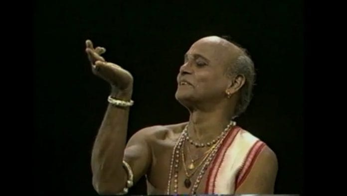 YouTube screengrab of Kelucharan Mohapatra