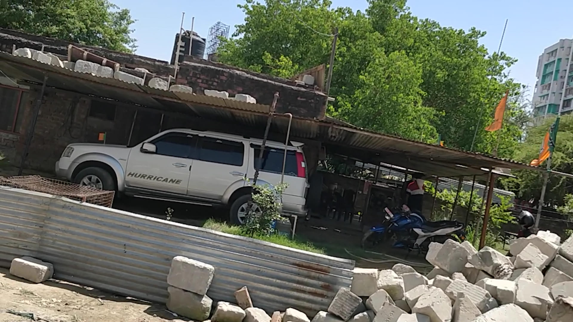 The only puck house in the slum and the Toyota Fortuner parked outside it | ThePrint