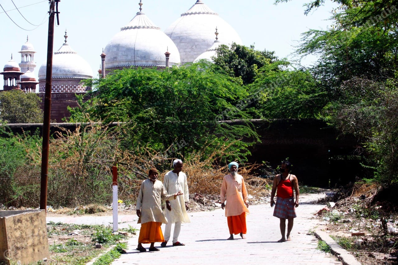 A view of Taj from Lakshmi Narayan Mandir | Photo: Praveen Jain | ThePrint