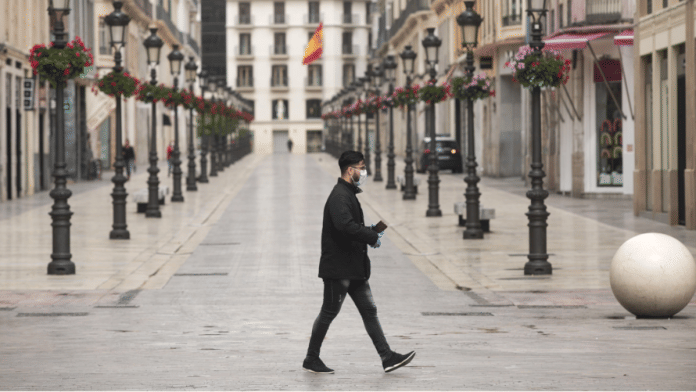 Representational image of lockdown in Spain | Bloomberg