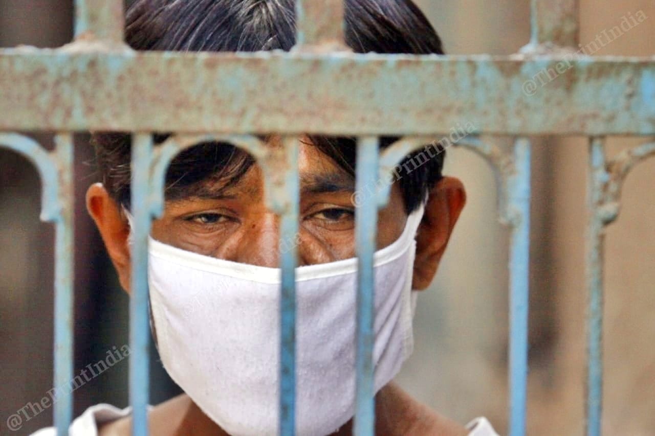 Mukesh Parmar, who lives in Ahmedabad's Behrampur locality. | Photo: Praveen Jain/ThePrint