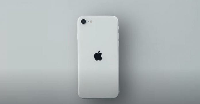 The budget-friendly iPhone SE launched by Apple. Photo | YouTube