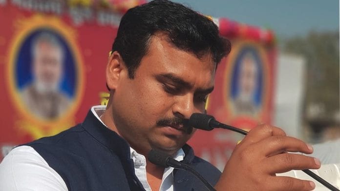 Madhya Pradesh Congress MLA Siddharth Kushwaha. Photo | Facebook