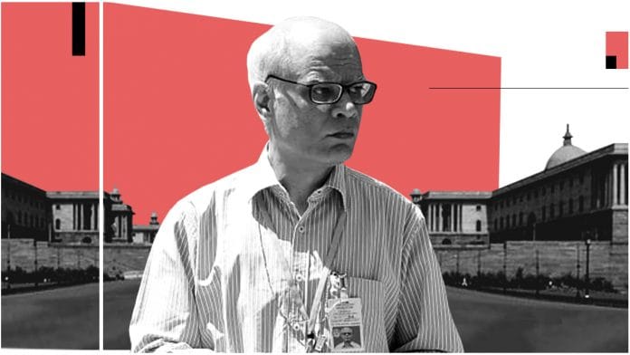 Tarun Bajaj, secretary, Department of Economic Affairs | Illustration: ThePrint Team