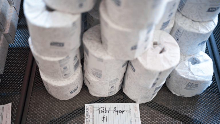 The Japanese are panic-buying toilet paper. Again