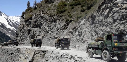 Representational image of the Indian Army in Ladakh | ANI File Photo