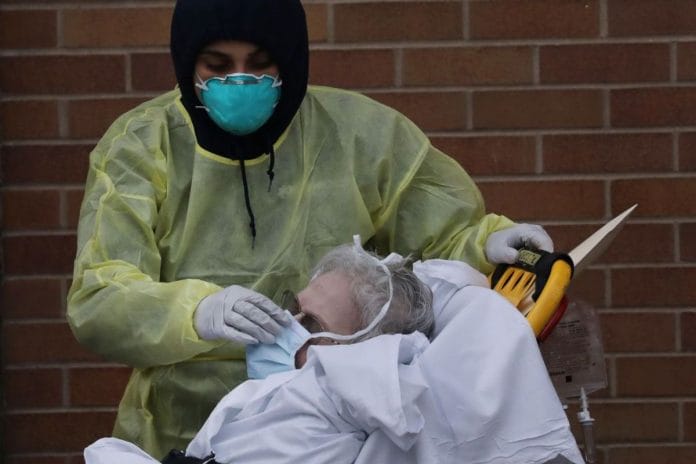 80% Covid-19 deaths in USA are among those 65 and older. Photo | Bloomberg