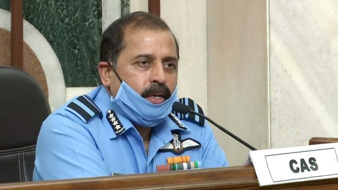Air Chief Marshal R.K.S. Bhadauria, head of the Indian Air Force | Photo: ANI