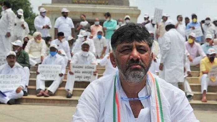 D.K. Shivakumar will take charge as Karnataka Congress president on 7 June | Photo: ANI