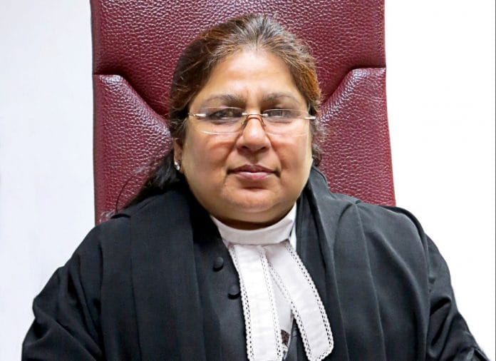 File photo of Sangita Dhingra Sehgal. Photo| delhihighcourt.nic.in
