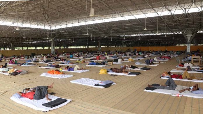 A quarantine facility at Chhatarpur in Delhi | Representational image | Manisha Mondal | ThePrint