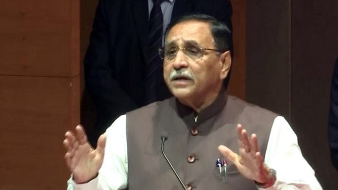 File image of Gujarat Chief Minister Vijay Rupani | Photo: ANI