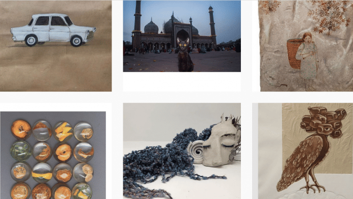 Art Chain India, an initiative of artists Purvai Rai and Ayesha Singh | #ArtChainIndia Instagram