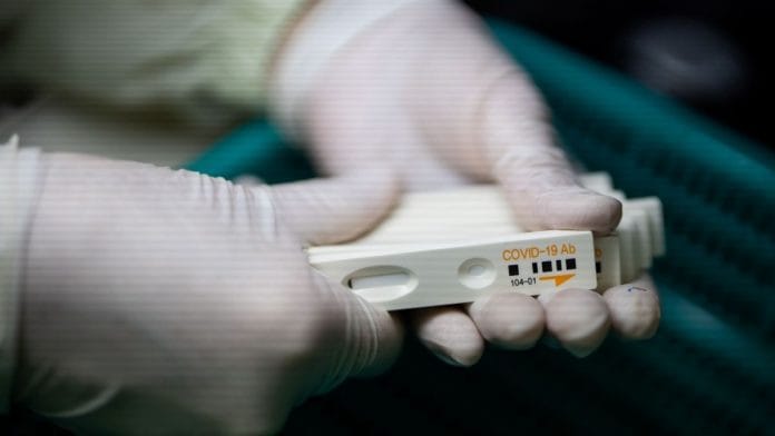 Representational image of covid-19 test kit | SeongJoon Cho | Bloomberg