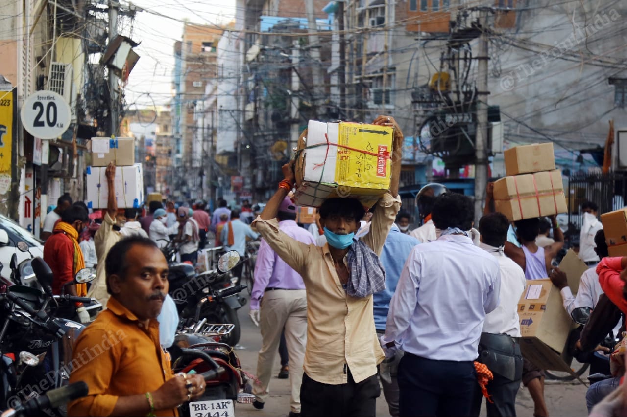 At Sabzi Bagh in Patna on 4 May | Photo: Suraj Singh Bisht | ThePrint